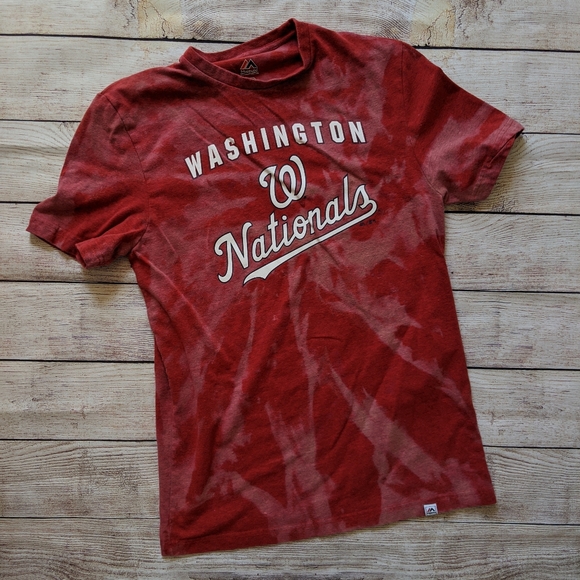 washington nationals tie dye shirt